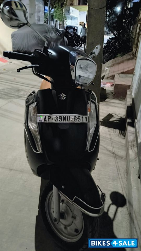 Matt Black Suzuki Access 125 BS6