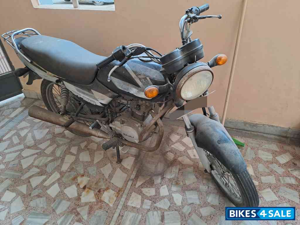 Black And Silver Bajaj CT 100 Black And Silver Bajaj CT 100