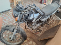 Black And Silver Bajaj CT 100