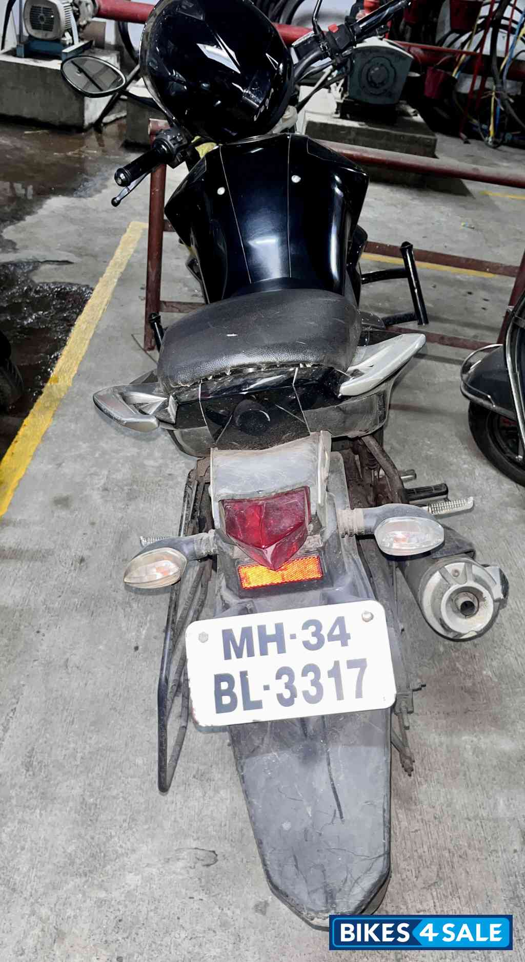 Black Yamaha Fazer FZ16ST