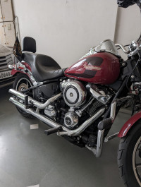 Billiard Red Harley Davidson Low Rider