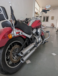 Billiard Red Harley Davidson Low Rider