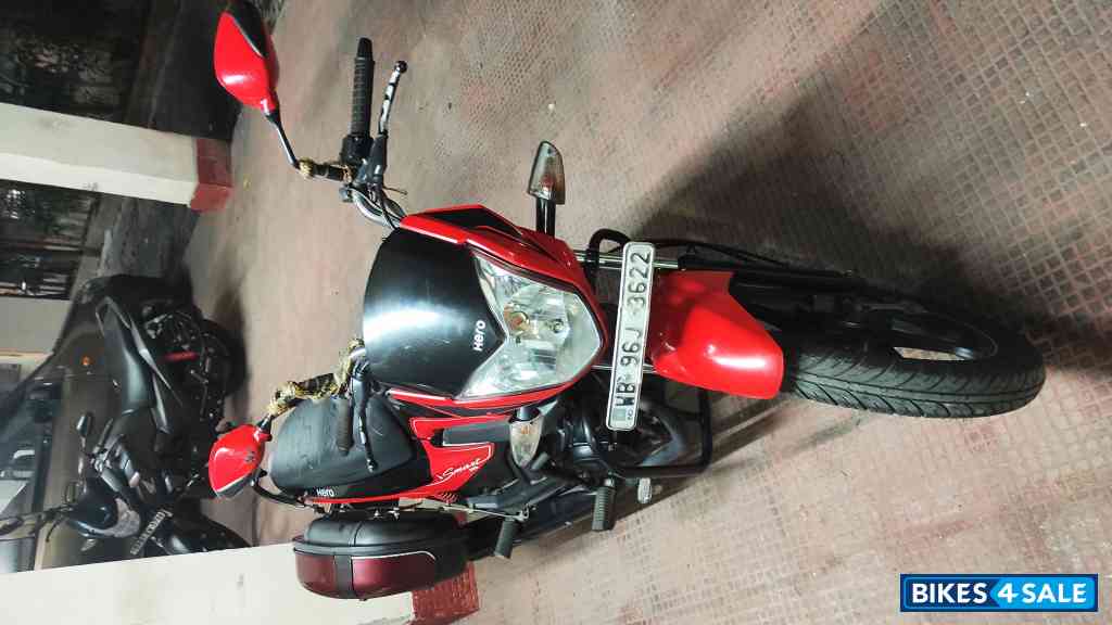 Red And Black Hero Splendor iSmart 110