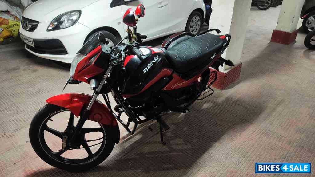 Red And Black Hero Splendor iSmart 110