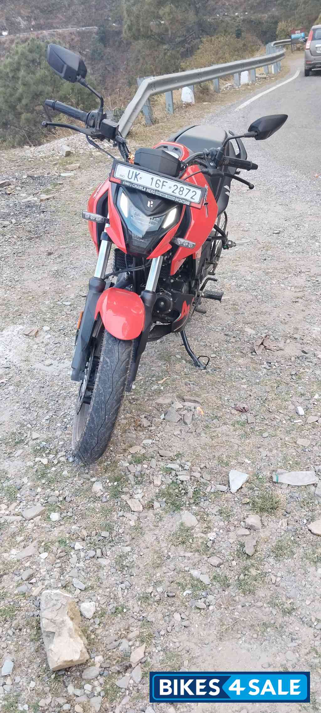 Red End  Black Combo Hero Xtreme 160R 4V Pro