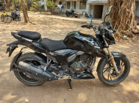 Black TVS Apache RTR 200 4V