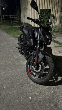 Black Bajaj Pulsar N160 Dual Channel ABS