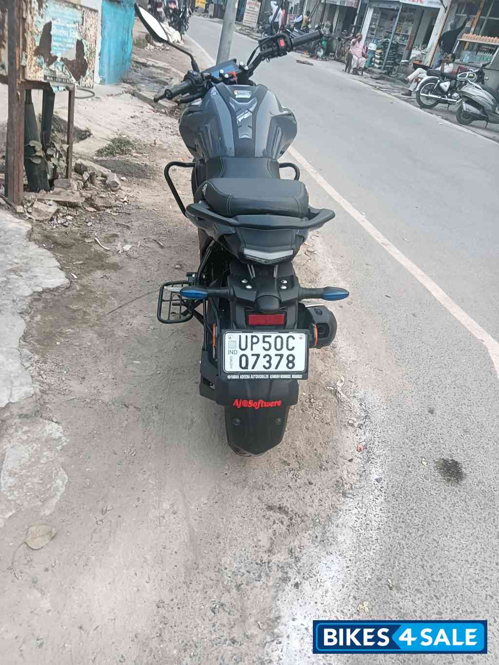 Light Blue Yamaha FZ-S FI Ver 4.0