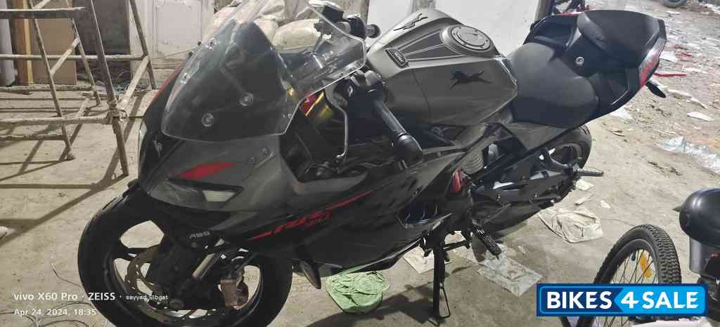 Black Red TVS Apache RR 310