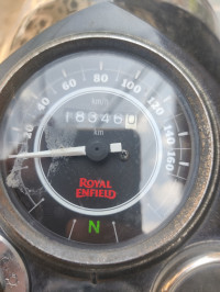 Jet Black Royal Enfield Bullet Standard 350