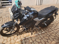 Black & White TVS Apache RTR 160 4V