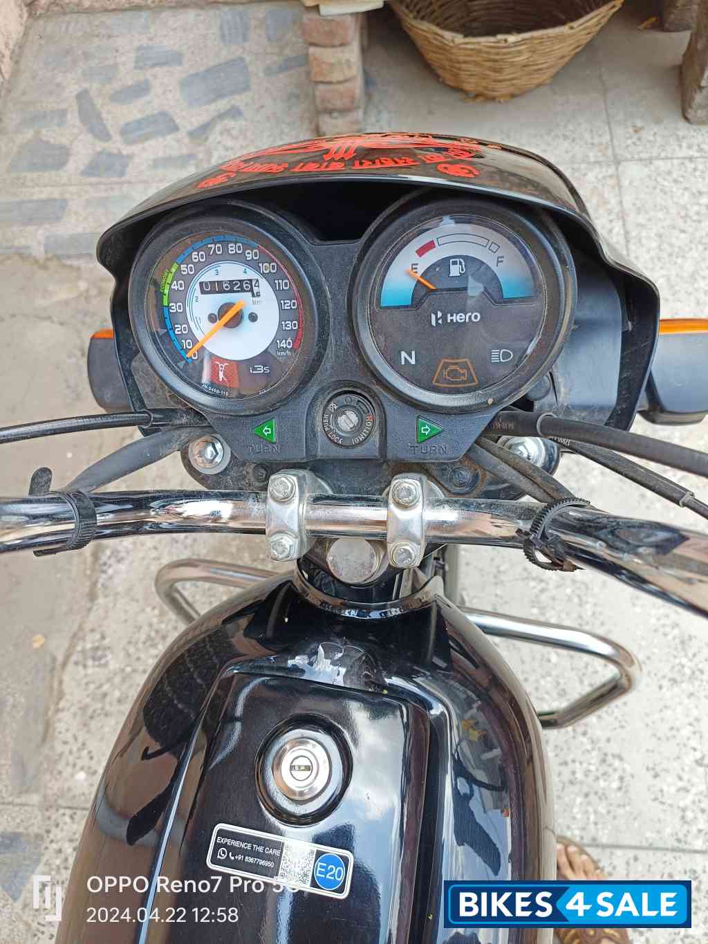 Hero Splendor Plus Black and Accent