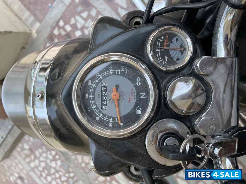 Black Royal Enfield Bullet Electra