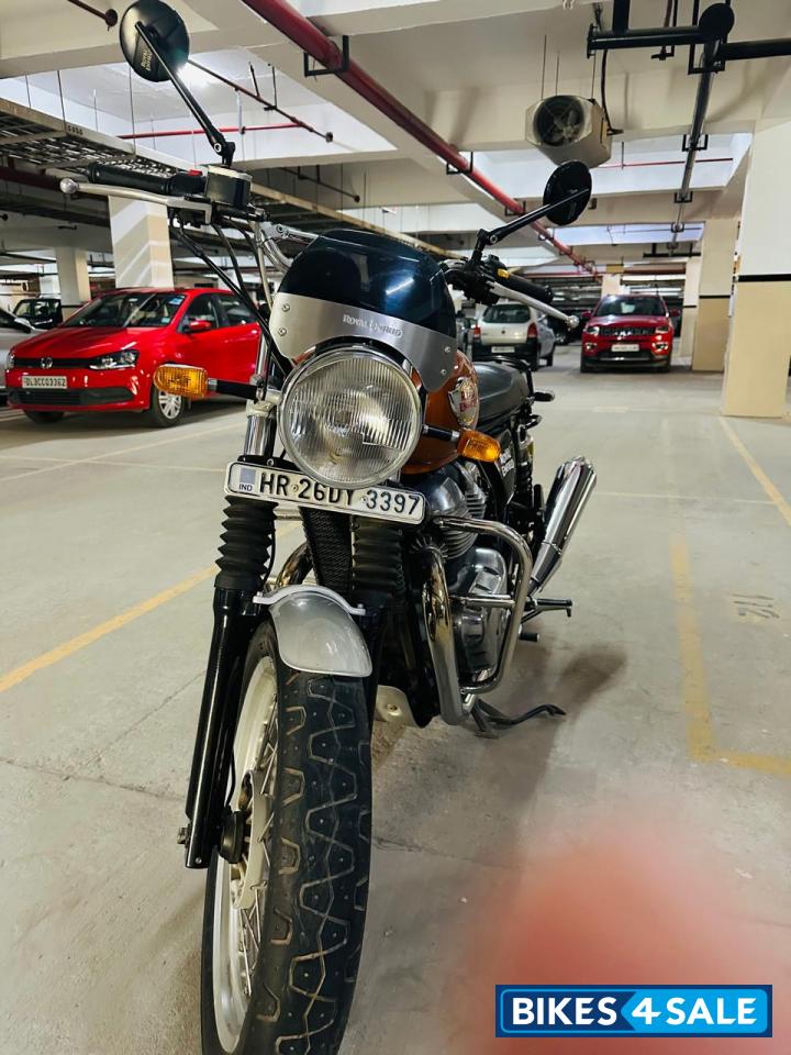Orange Crush Royal Enfield Interceptor 650 Twin
