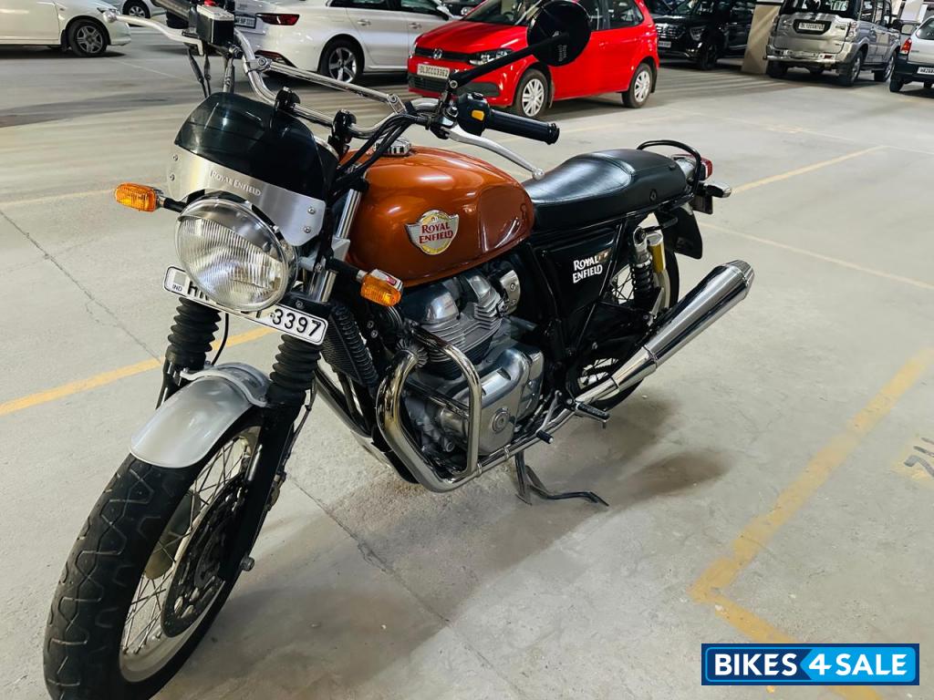 Orange Crush Royal Enfield Interceptor 650 Twin