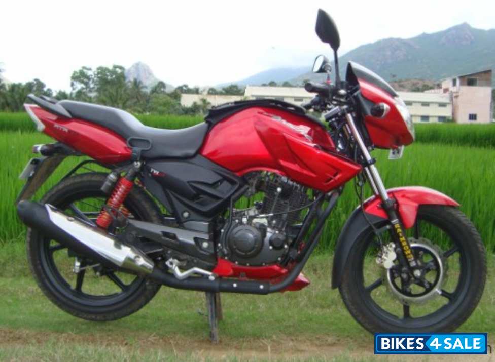 Red Black TVS Apache RTR 160