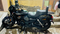 Glossy Black Harley Davidson Street 750