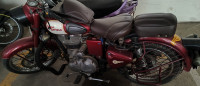 Maroon Royal Enfield Classic 350