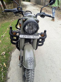 March Grey Royal Enfield Classic 350 Dual Channel BS6