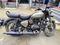March Grey Royal Enfield Classic 350 Dual Channel BS6