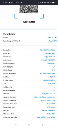 Bajaj Avenger Street 150