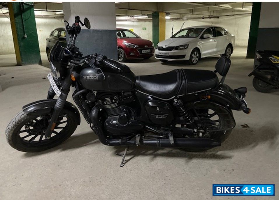 Smoke Grey Yezdi Roadster Dark