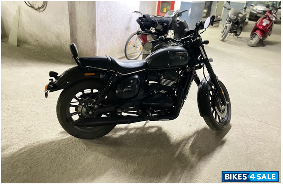 Smoke Grey Yezdi Roadster Dark