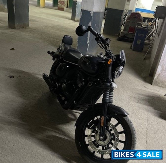 Smoke Grey Yezdi Roadster Dark