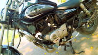 Black Bajaj Avenger Cruise 220