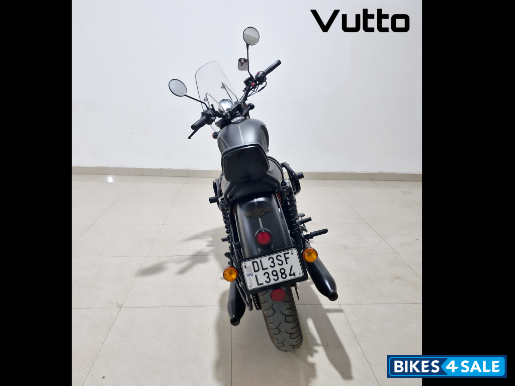 Grey Yezdi Roadster Dark