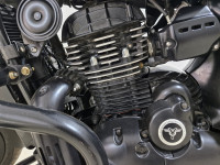 Grey Yezdi Roadster Dark