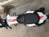 White TVS Apache RTR 160 BS VI