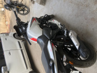 White TVS Apache RTR 160 BS VI