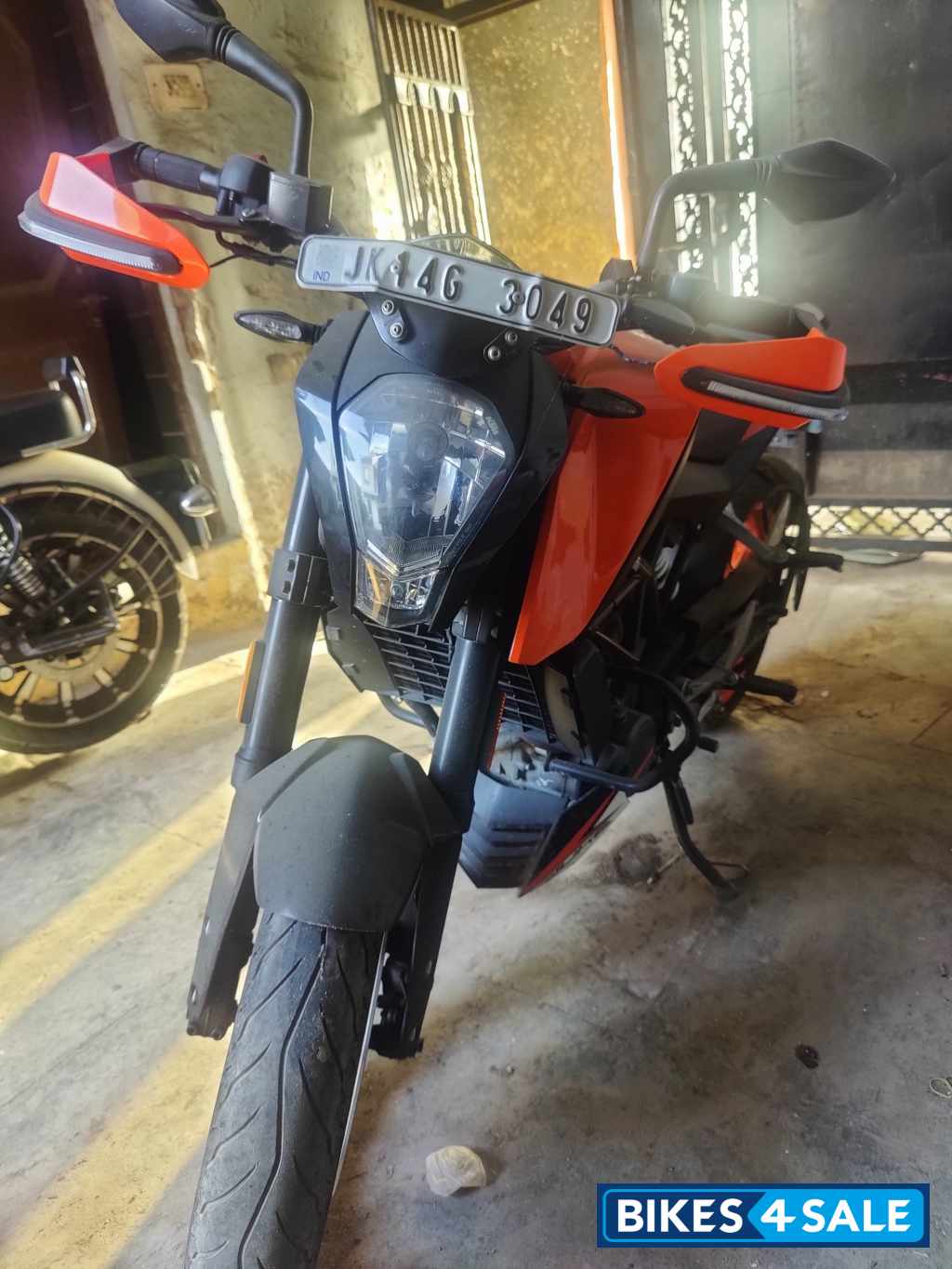 Orange And Black KTM Duke 125