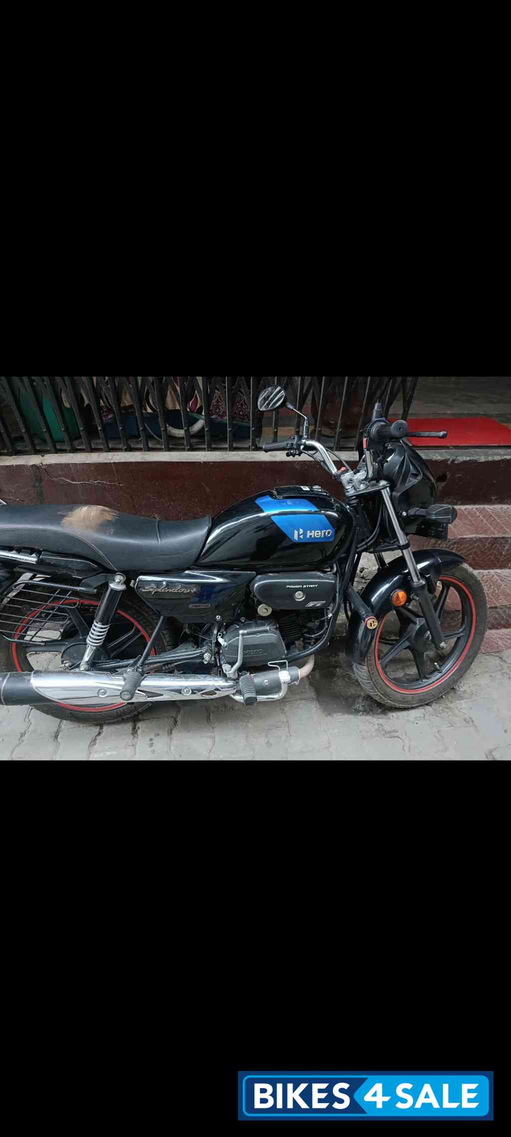 Black Blue Hero Splendor Plus Xtec