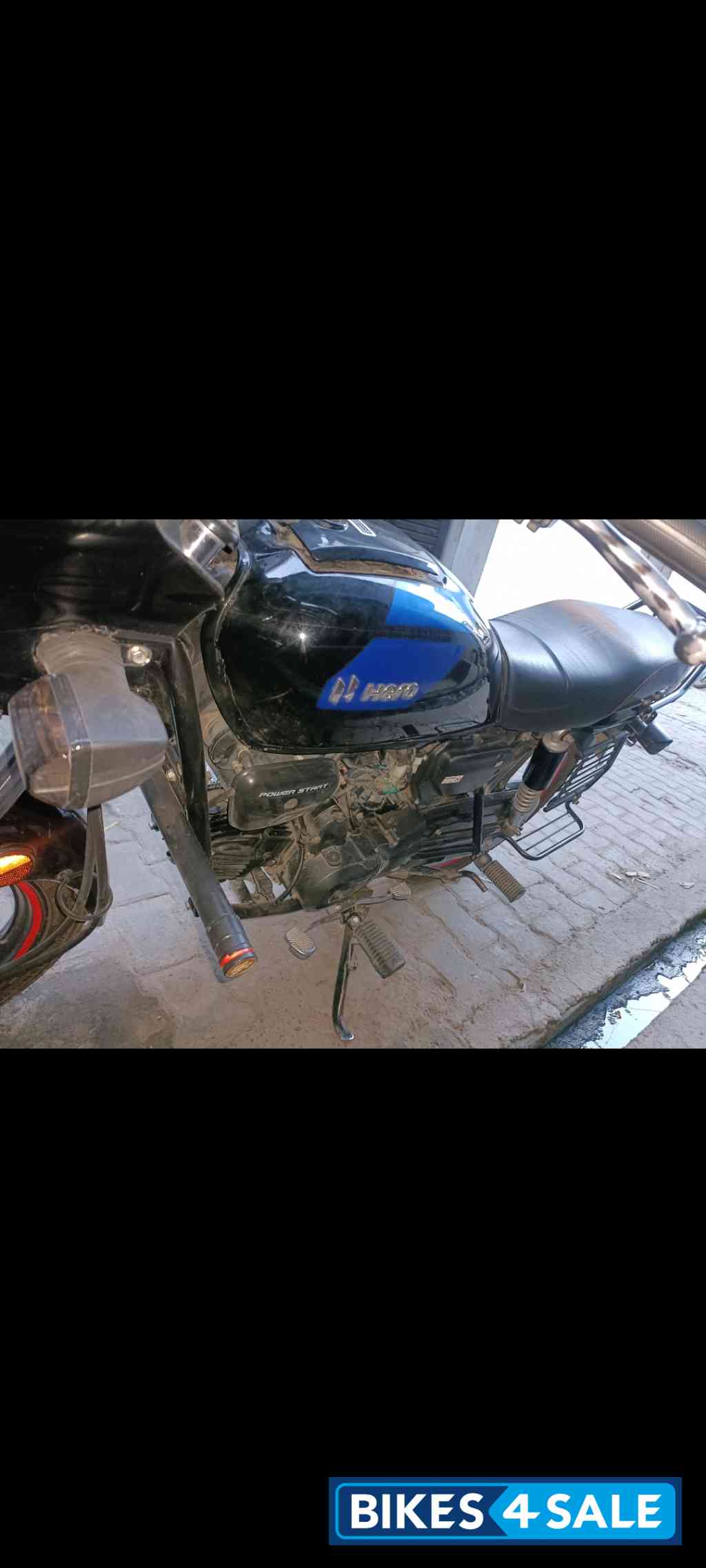 Black Blue Hero Splendor Plus Xtec