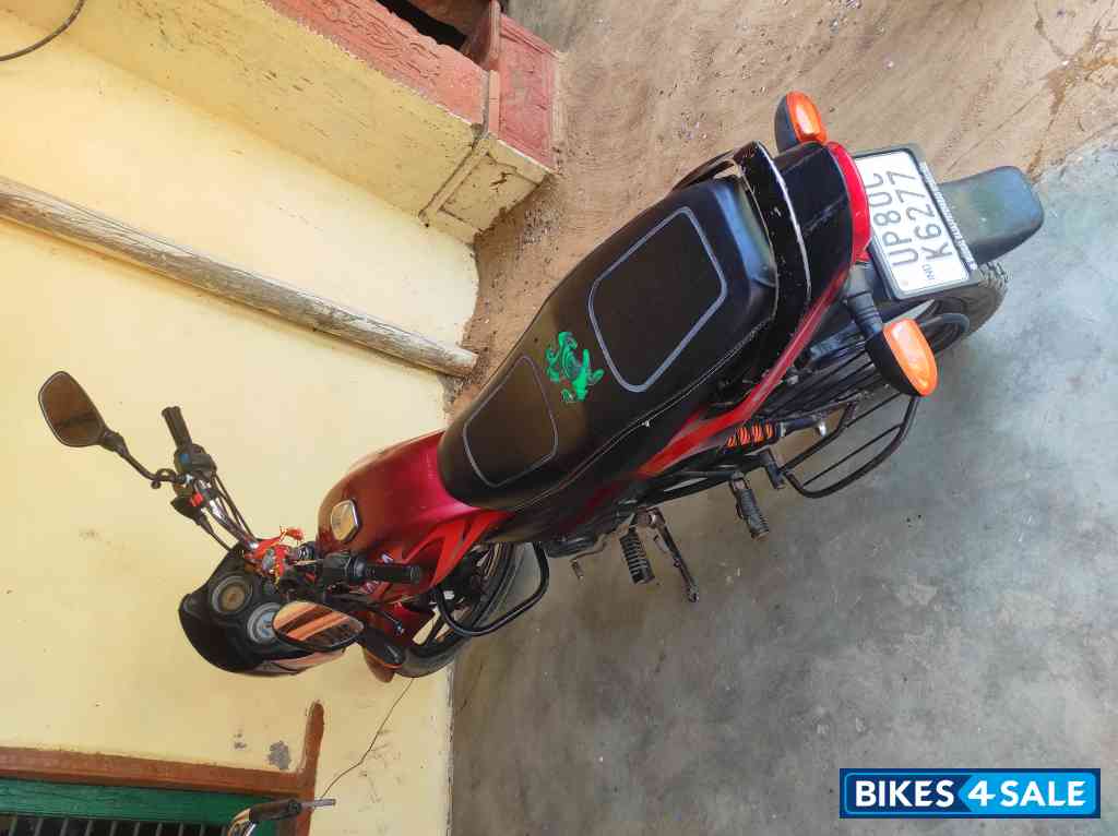 Red And Black Bajaj Platina 100 ES