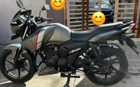 T Grey TVS Apache RTR 160