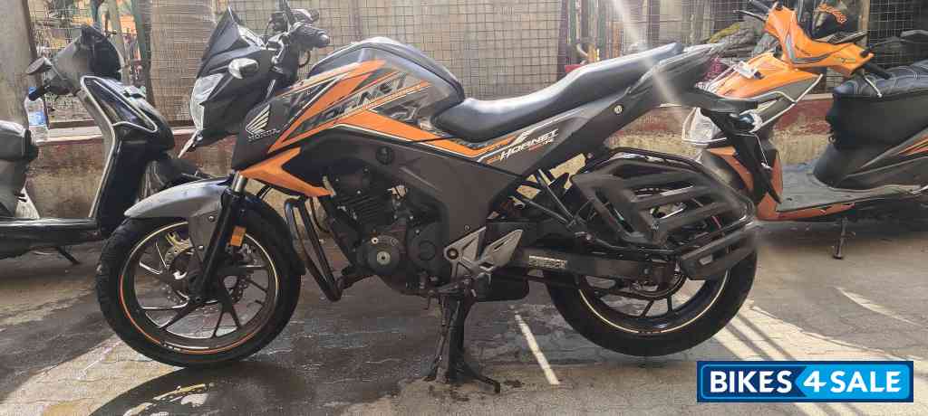 Black And Orange Honda CB Hornet 160R ABS