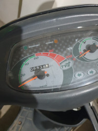 Black-silver(dual Tone) TVS Scooty Pep Plus