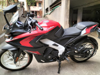 Burnt Red Satin Black Bajaj Pulsar RS 200 ABS