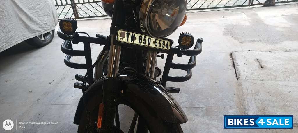 Silver Cs Royal Enfield Meteor 350