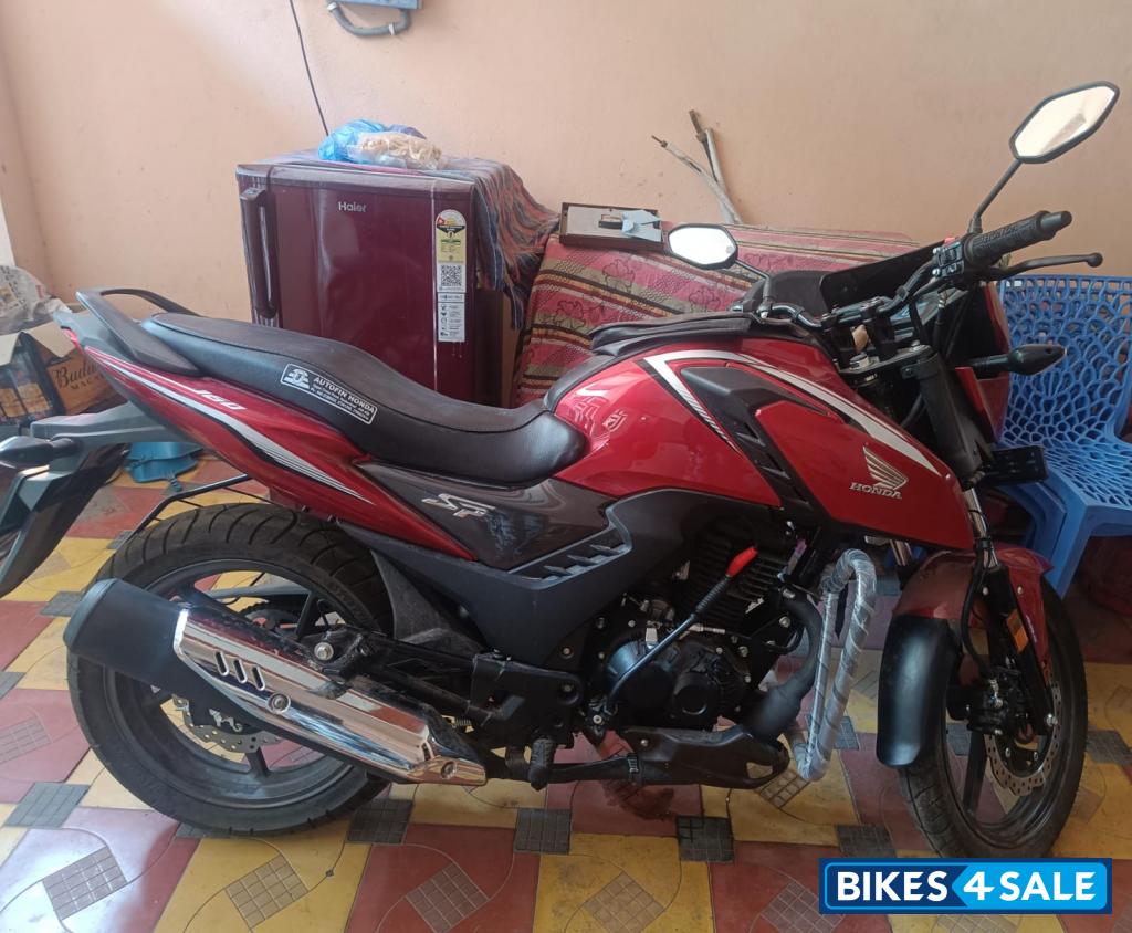 Red Honda SP 160 Double Disc