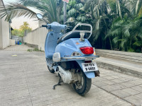 Blue Vespa ZX 125