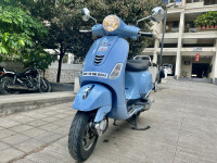 Blue Vespa ZX 125