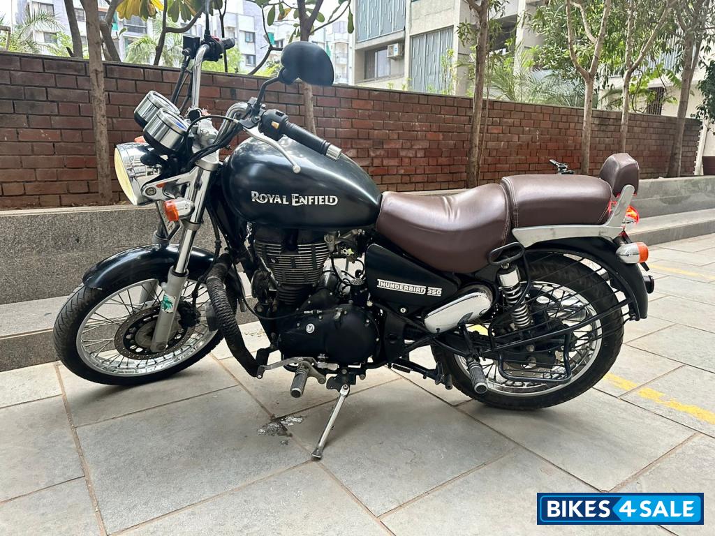 Matt Black Royal Enfield Thunderbird 350