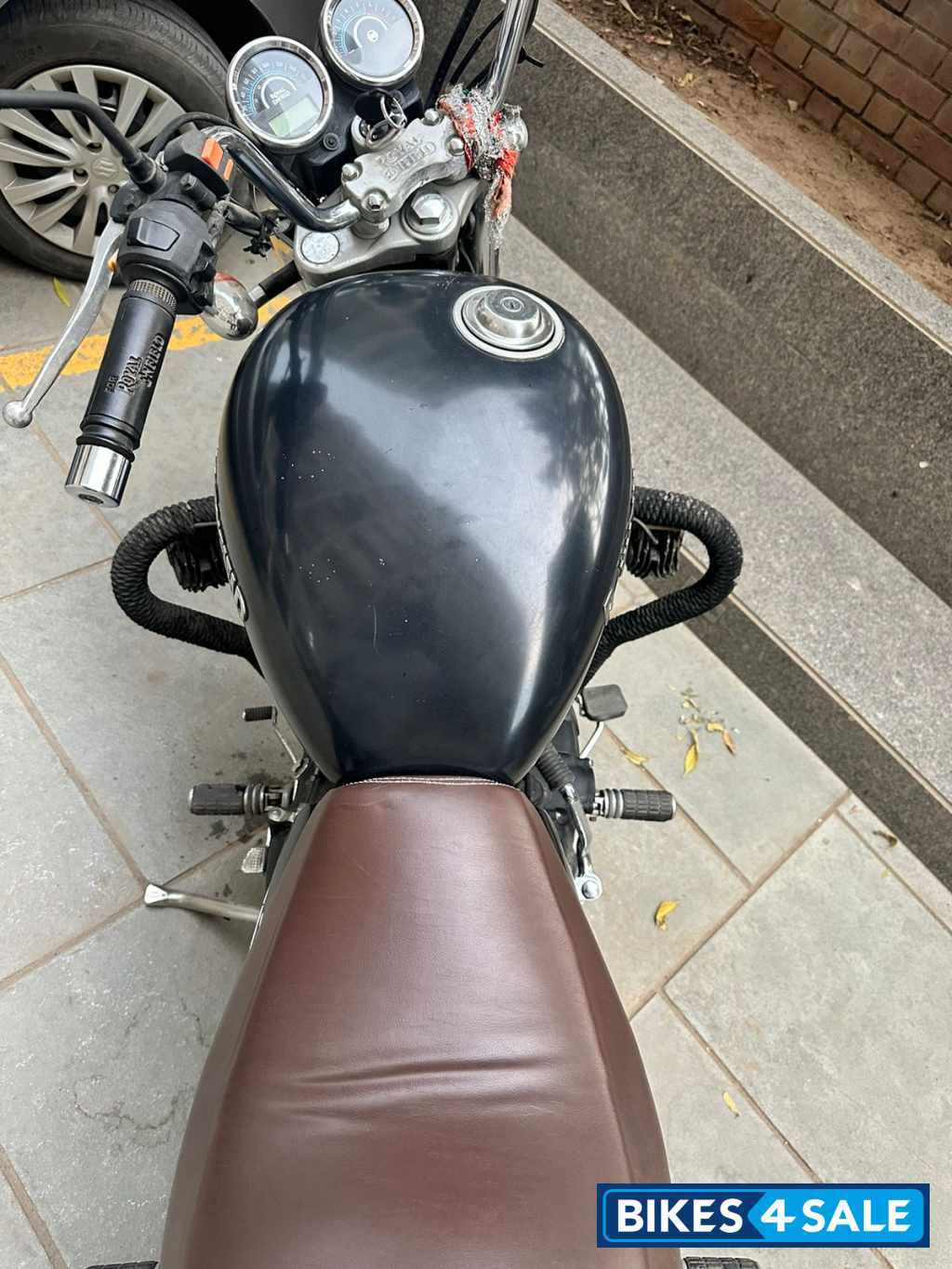 Matt Black Royal Enfield Thunderbird 350