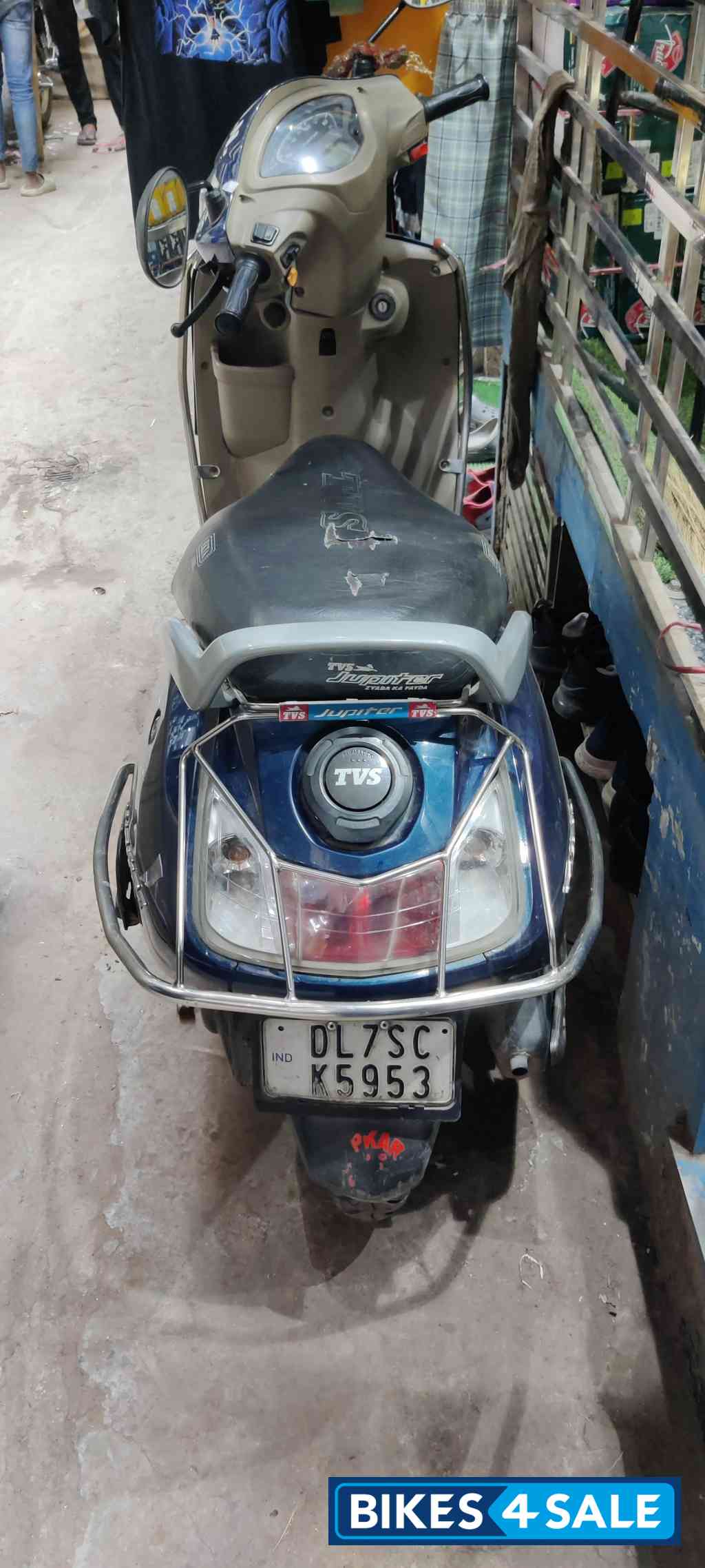 Starlight Blue TVS Jupiter ZX BS6