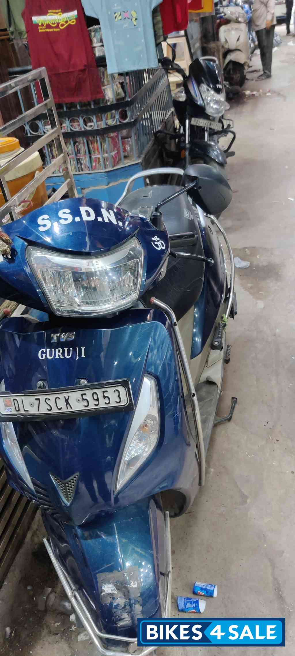 Starlight Blue TVS Jupiter ZX BS6