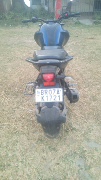 Blue And Black Yamaha FZ-S